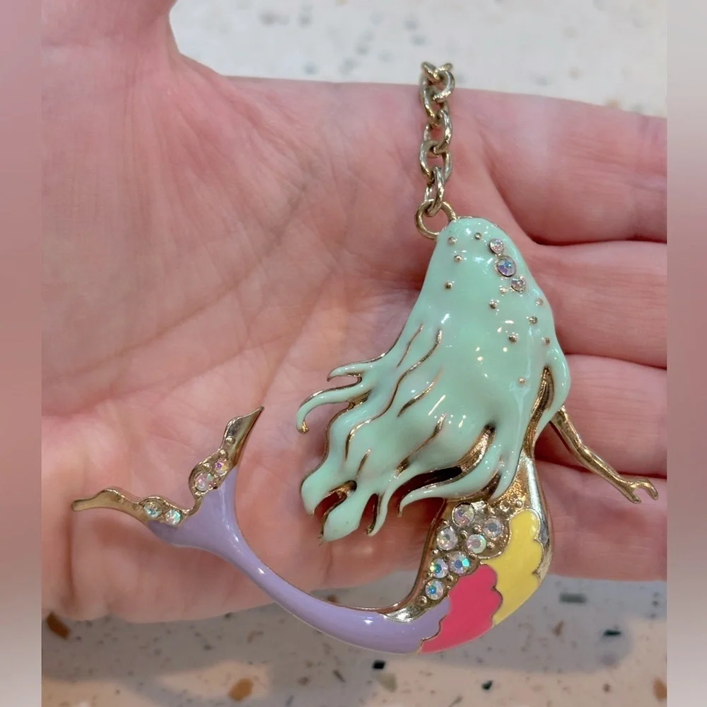 Mermaid‎ Keychain or Handbag Charm